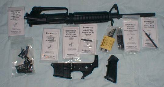 AR-15 parts and tools