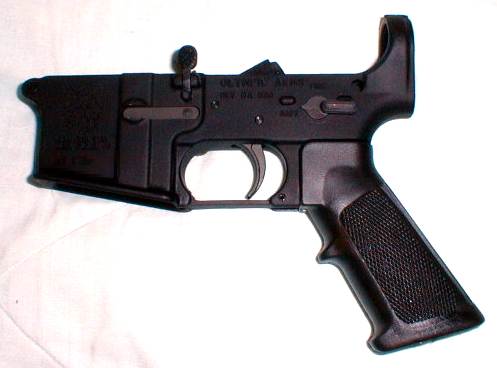 Assembled lower receiver